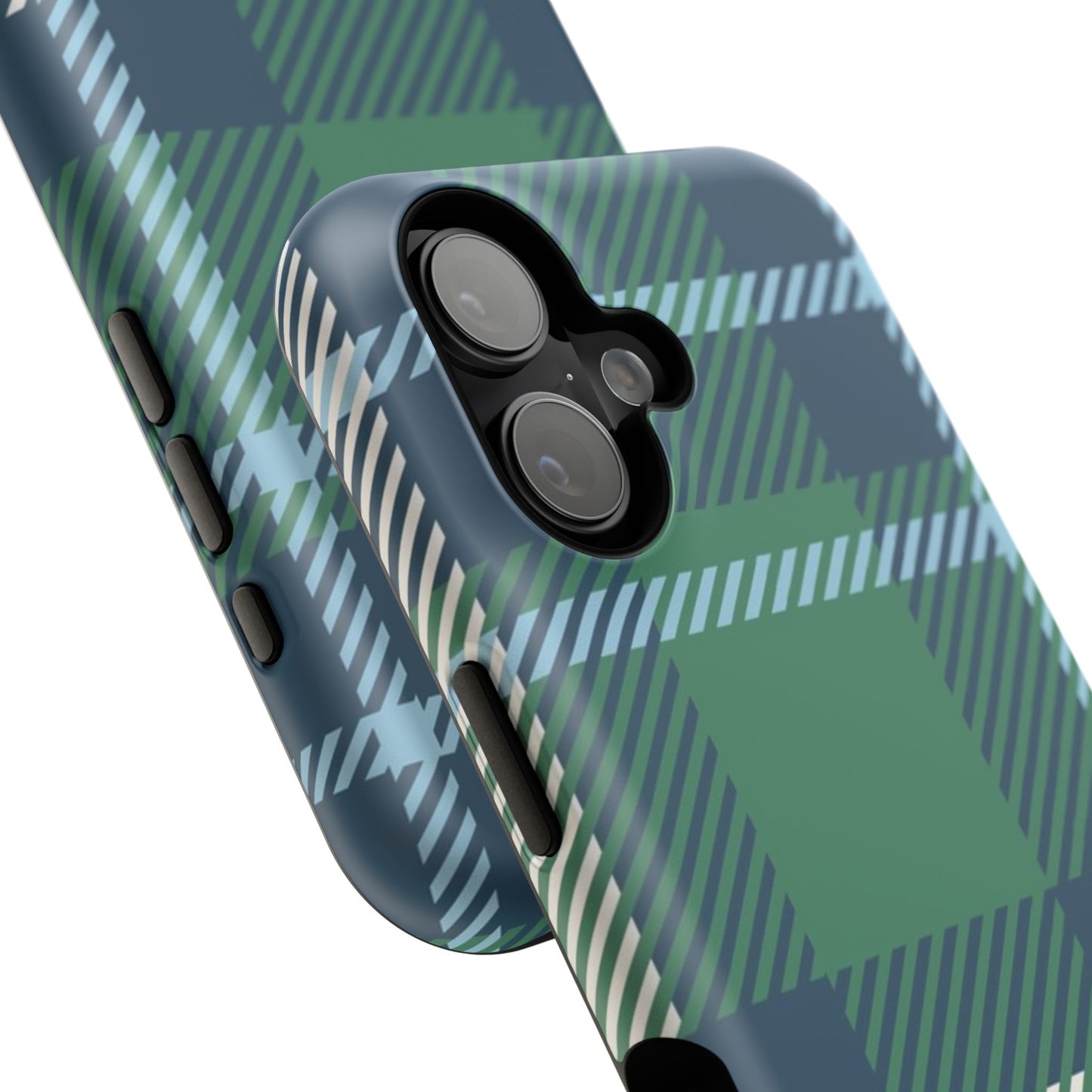 Earth and Sky Plaid Phone Case for Apple