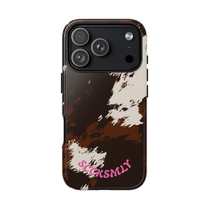 Sooo Cowboy Orange Tough Phone Case for Apple