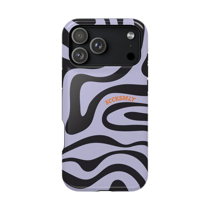 Purple Swirl Phone Case for Apple
