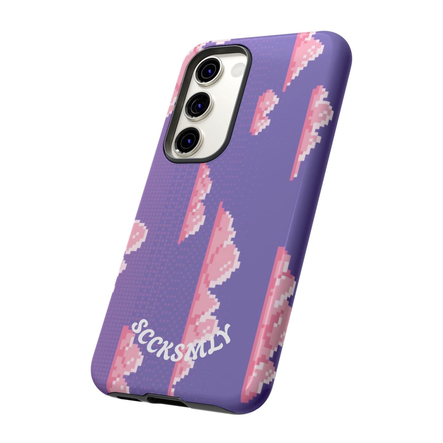Purple Cotton Candy Sky Tough Phone Case for Samsung