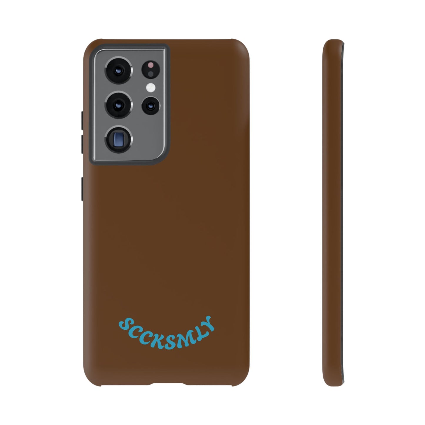 SOLID Chocolate Coco Tough Case for Samsung