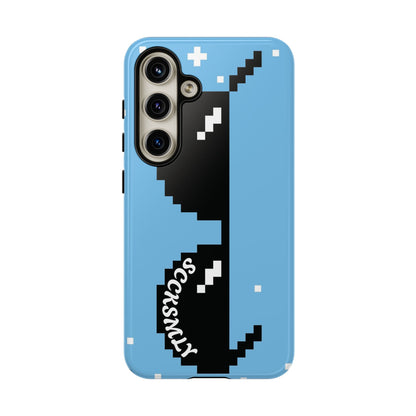 Pixel Glass Tough Phone Case for Samsung