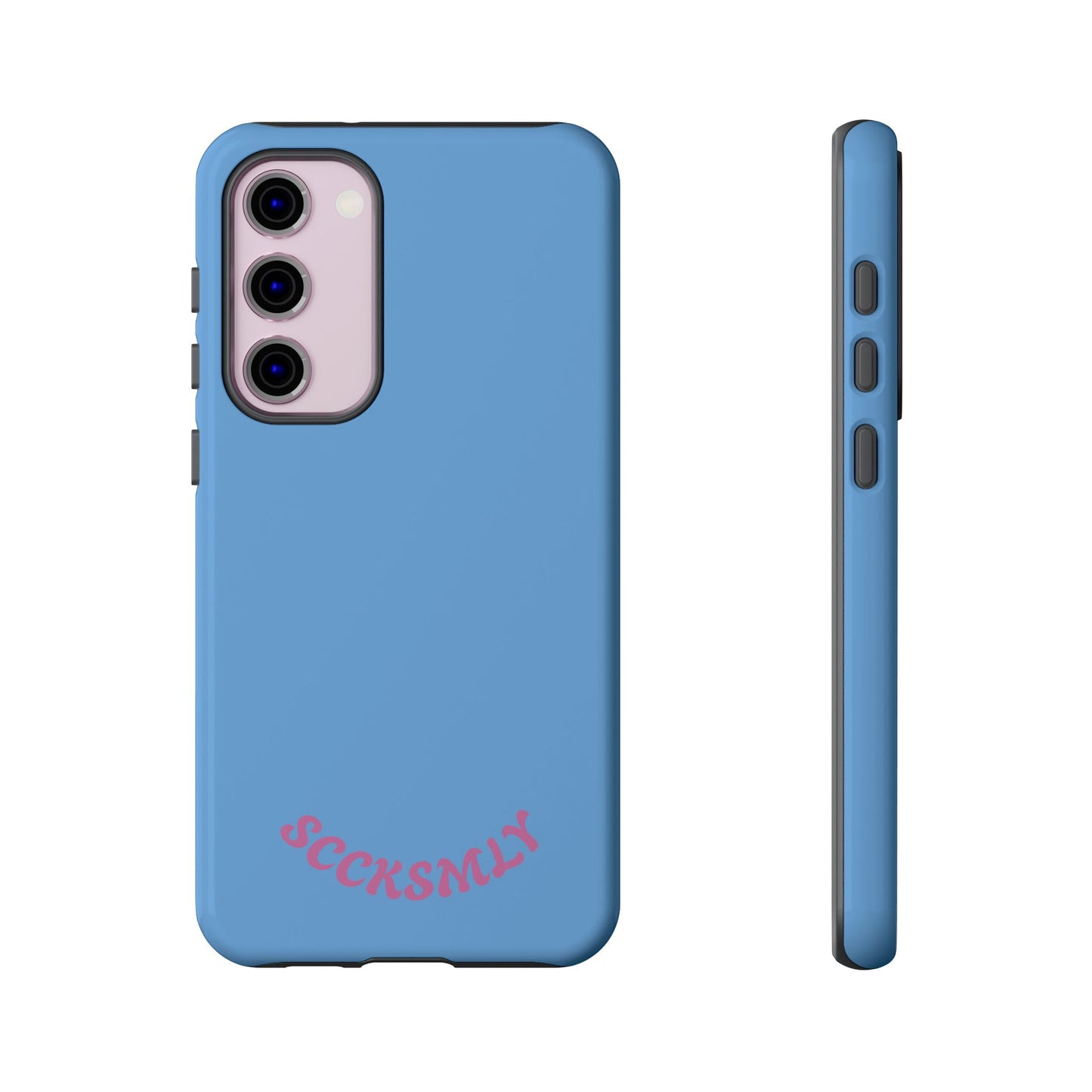 SOLID Blue Candie Tough Case for Samsung