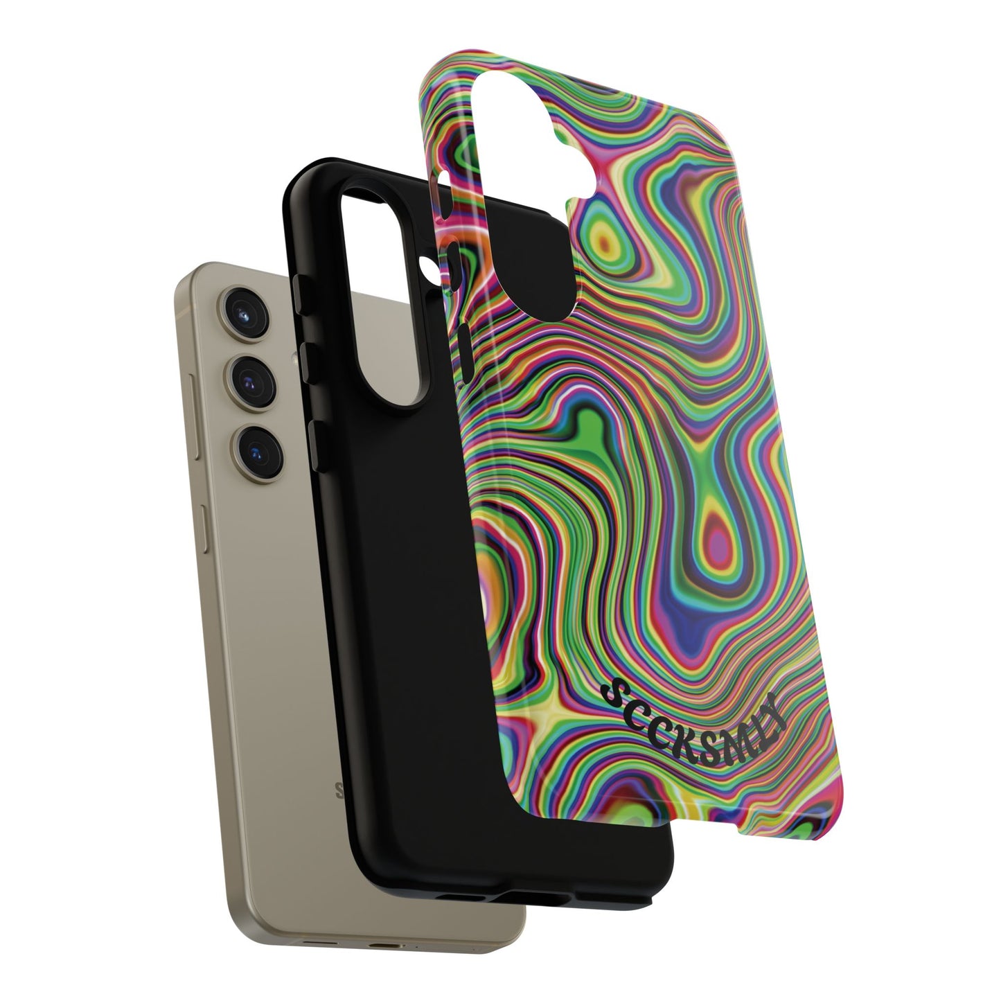 Acid Swirl Phone Case for Samsung
