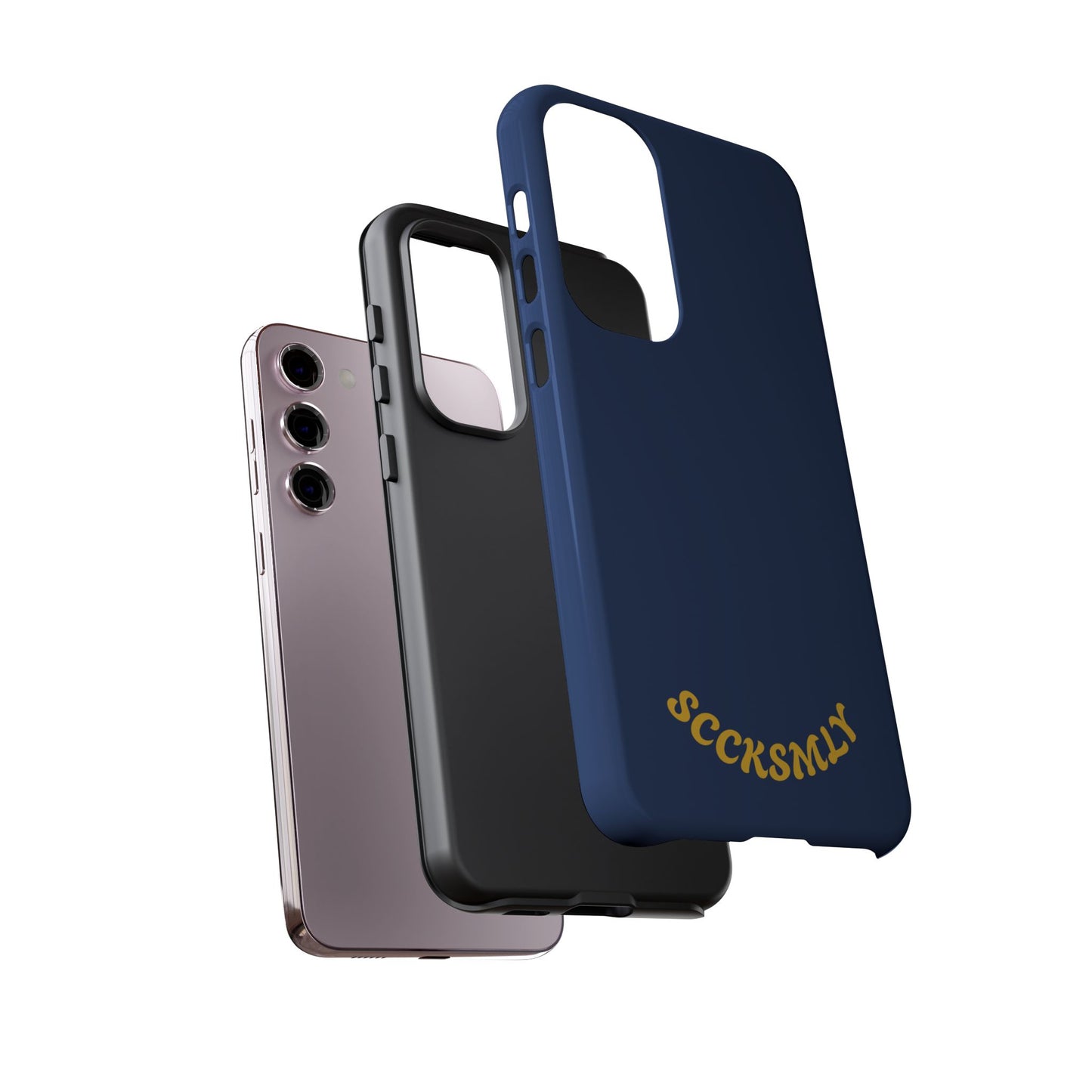 SOLID Cobalt Haze Tough Case for Samsung