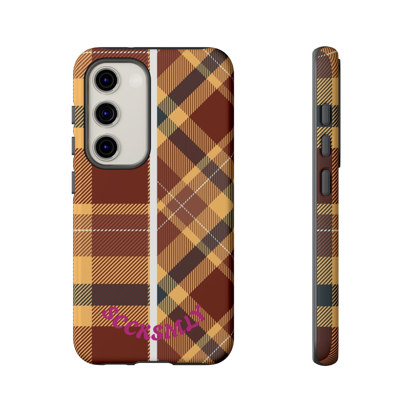 Autumn Plaid Phone Case for Samsung