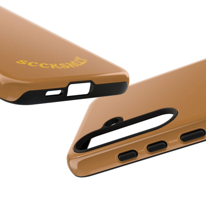 SOLID Spice Caramel Tough Case for Samsung