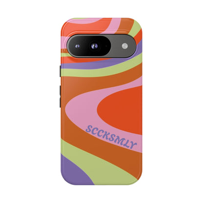 Curvy Swirl Phone Case for Google Pixel