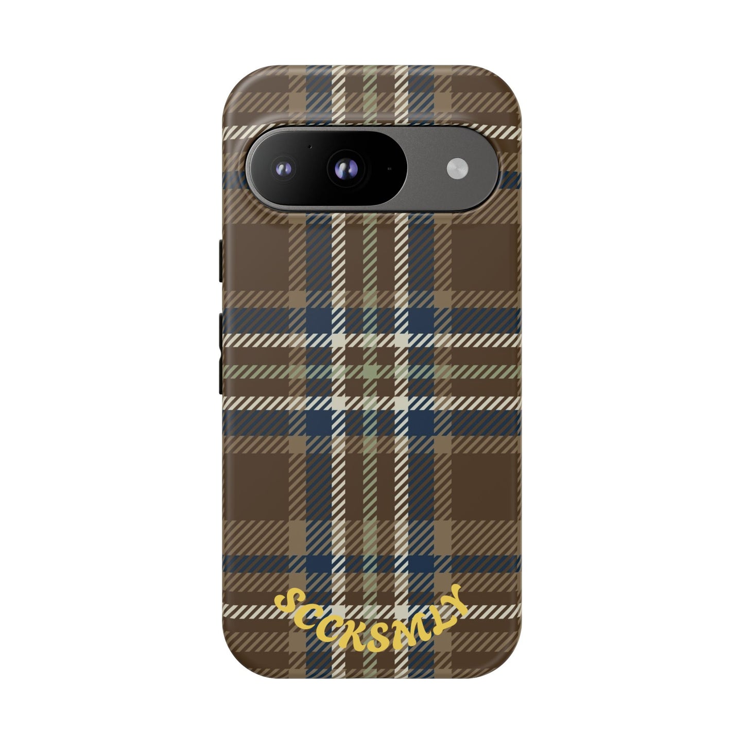 Earth and Sky Plaid Phone Case for Google Pixel