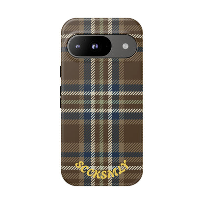 Earth and Sky Plaid Phone Case for Google Pixel