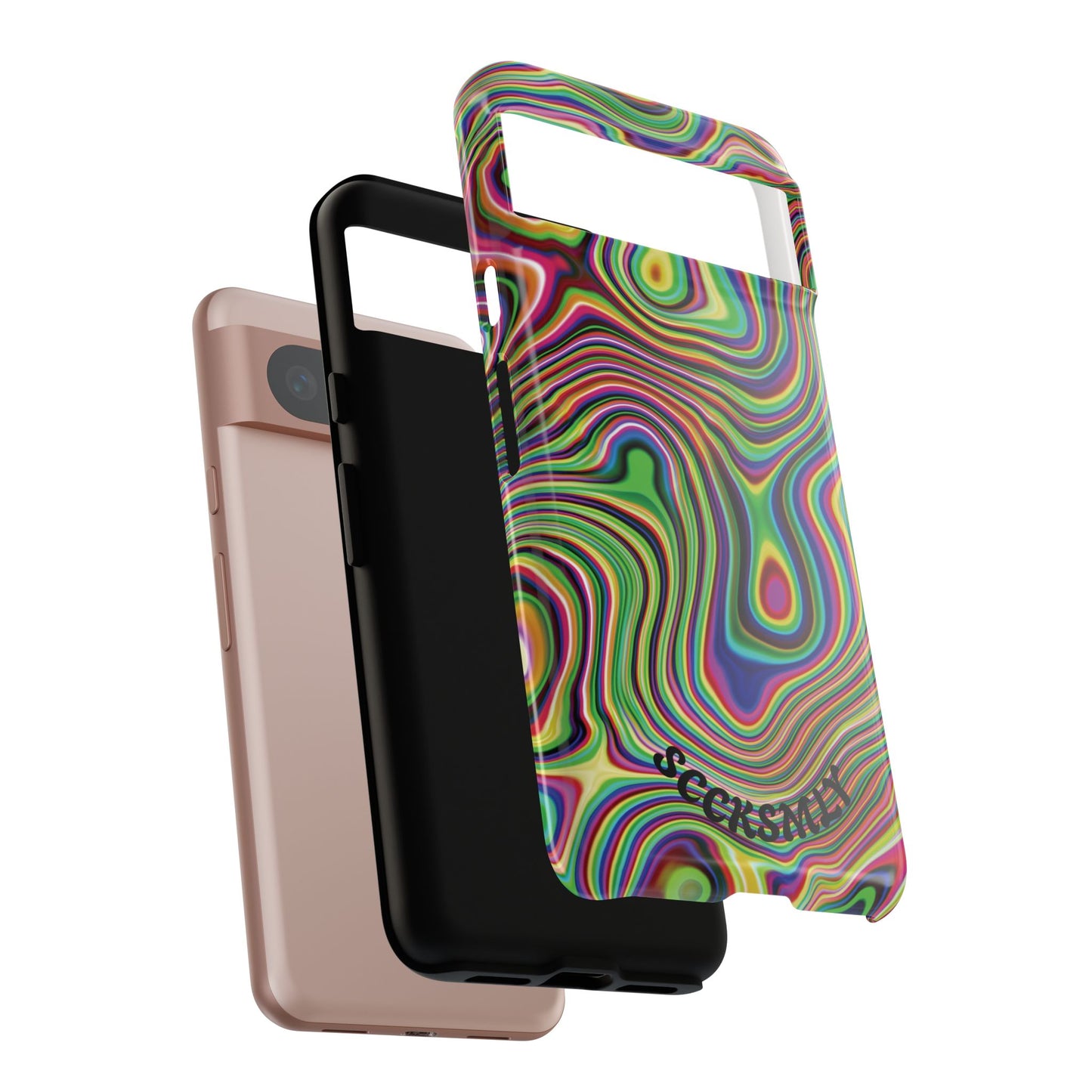 Acid Swirl Phone Case for Google Pixel