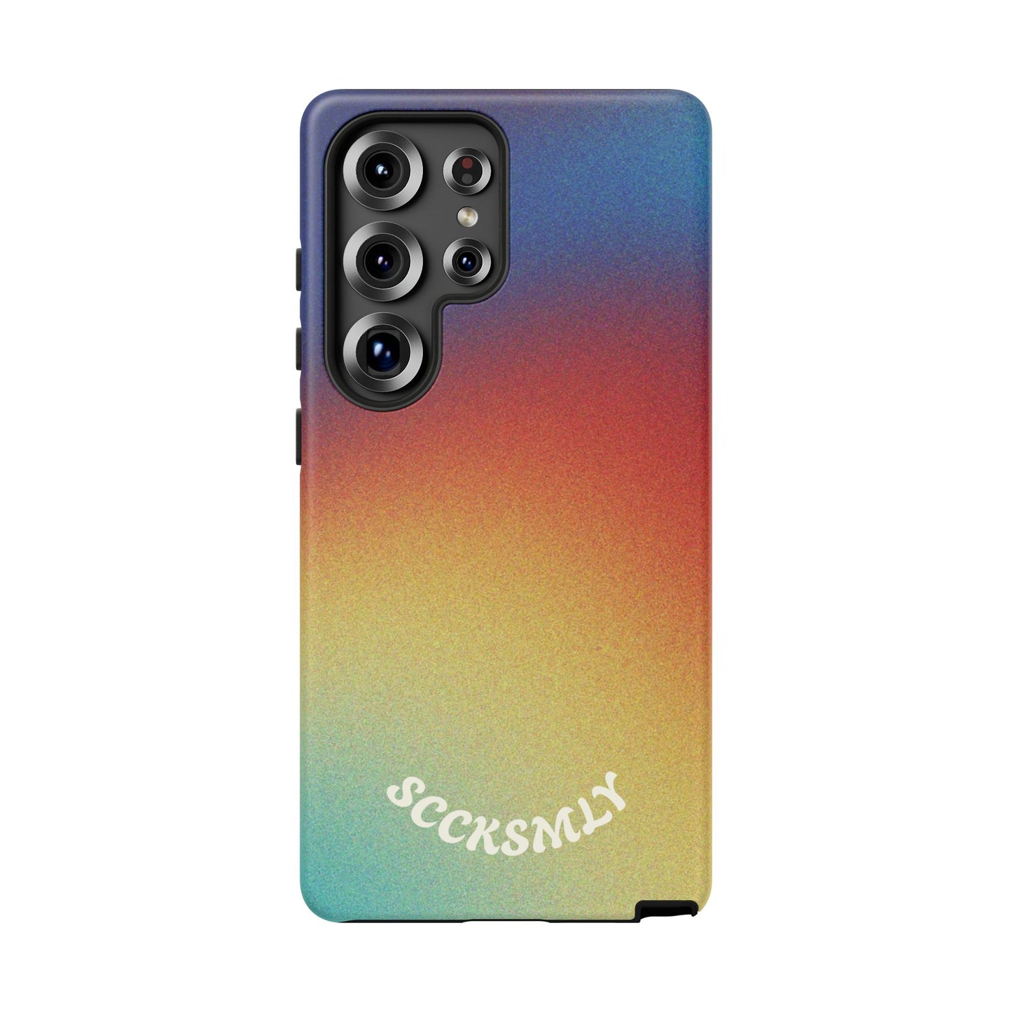 Faded Sunset Aura Tough Phone Case for Samsung