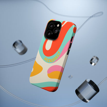 Psychodelic Acid Swirl Phone Case for Apple