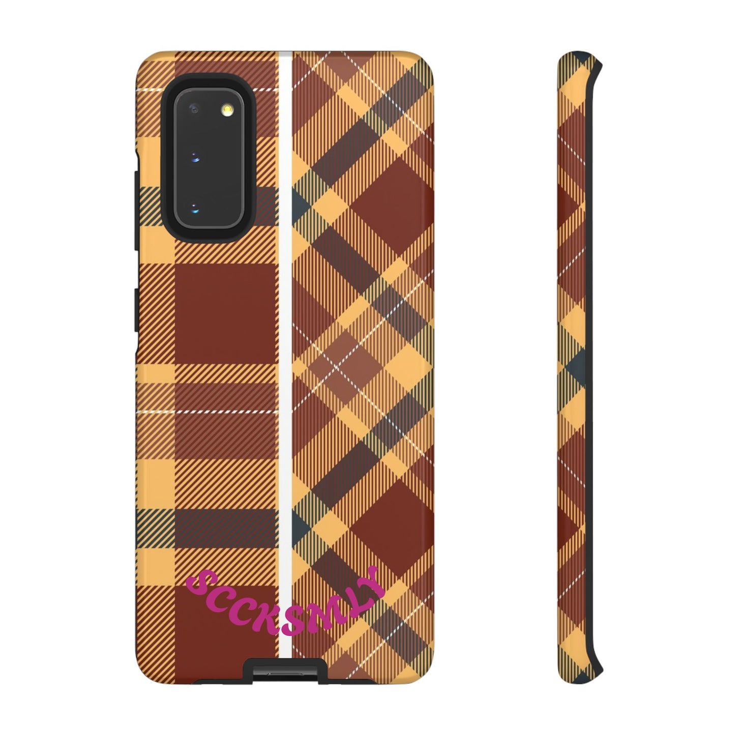 Autumn Plaid Phone Case for Samsung