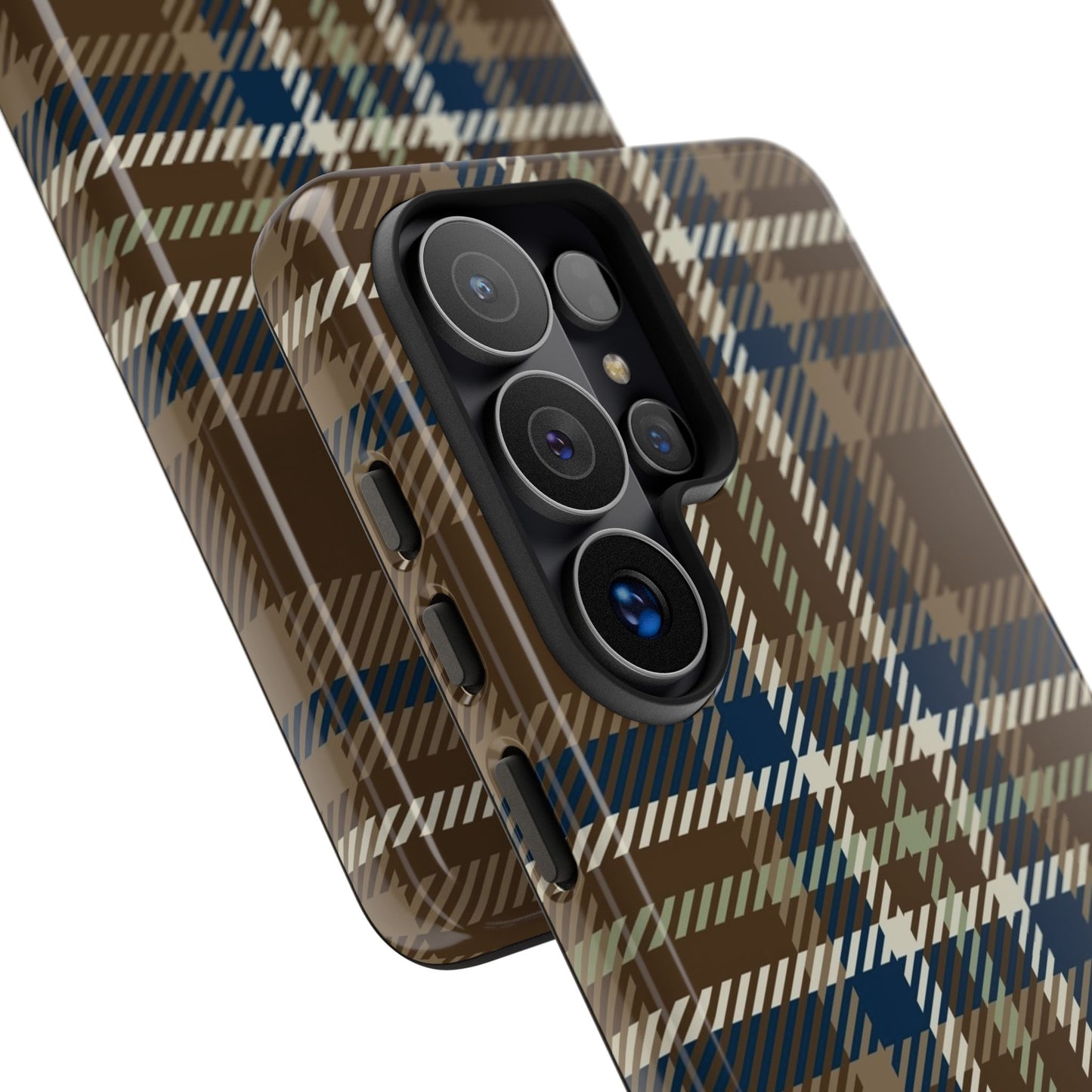 Earth and Sky Plaid Phone Case for Samsung