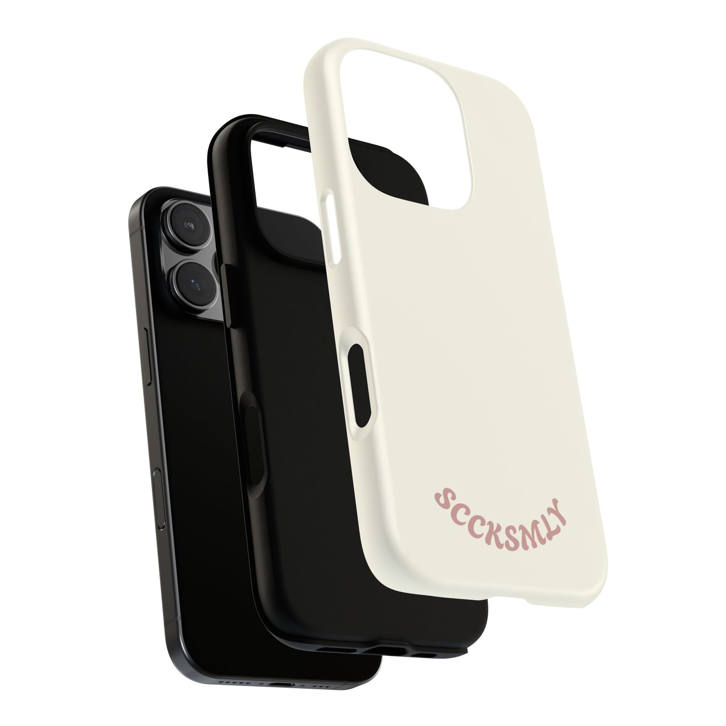 Sweet Oat Milk Tough Phone Case for Apple