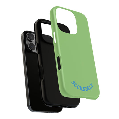 SOLID Sour Lime Tough Case for Apple