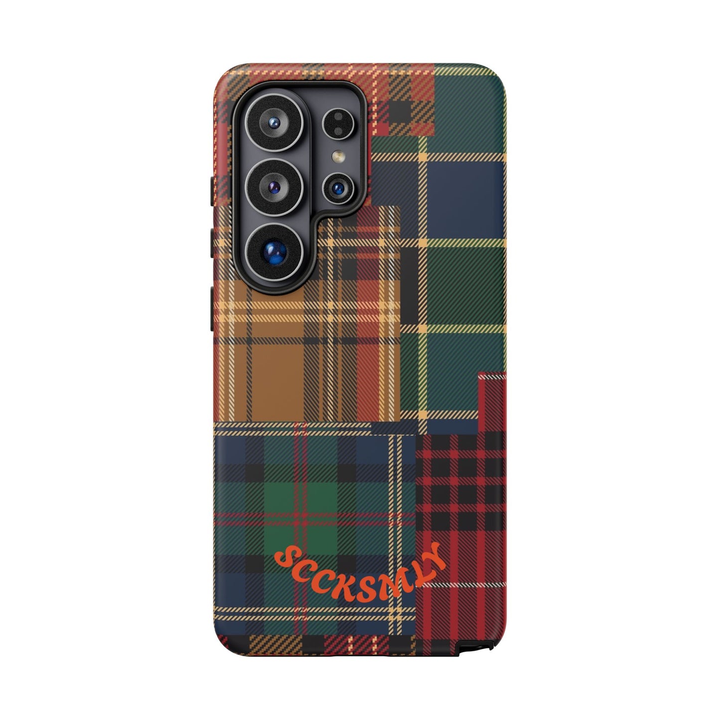 Heritage Hues Patchwork Tough Phone Case for Samsung