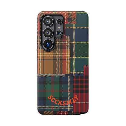Heritage Hues Patchwork Tough Phone Case for Samsung