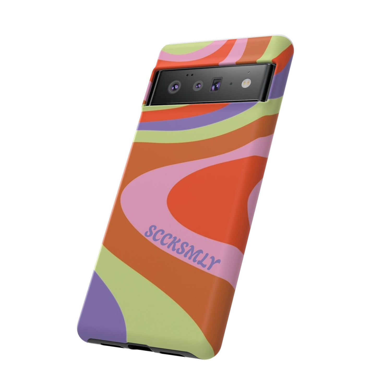 Curvy Swirl Phone Case for Google Pixel