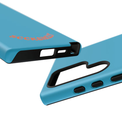 SOLID Blue Spook Tough Case for Samsung