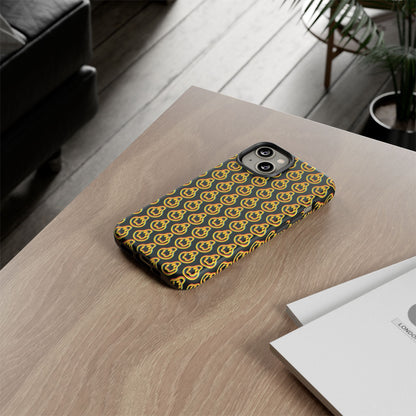 Solid SCCKSMLY Tough Phone Case for Apple