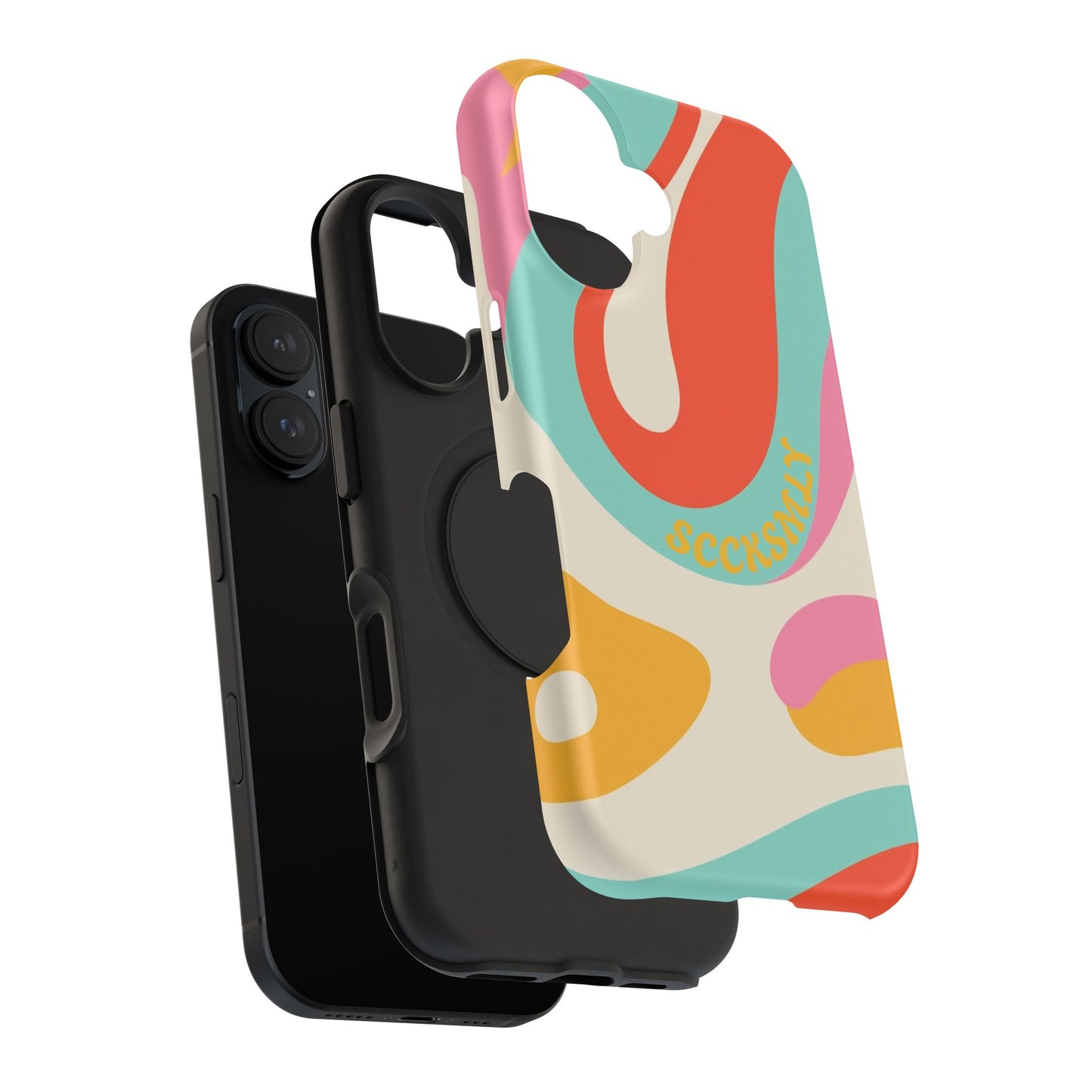 Psychodelic Acid Swirl Phone Case for Apple