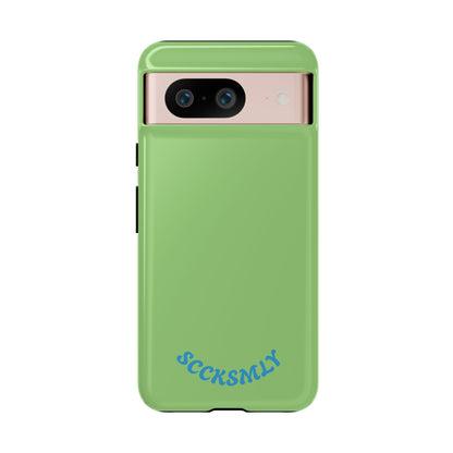 SOLID Sour Lime Tough Case for Google Pixel