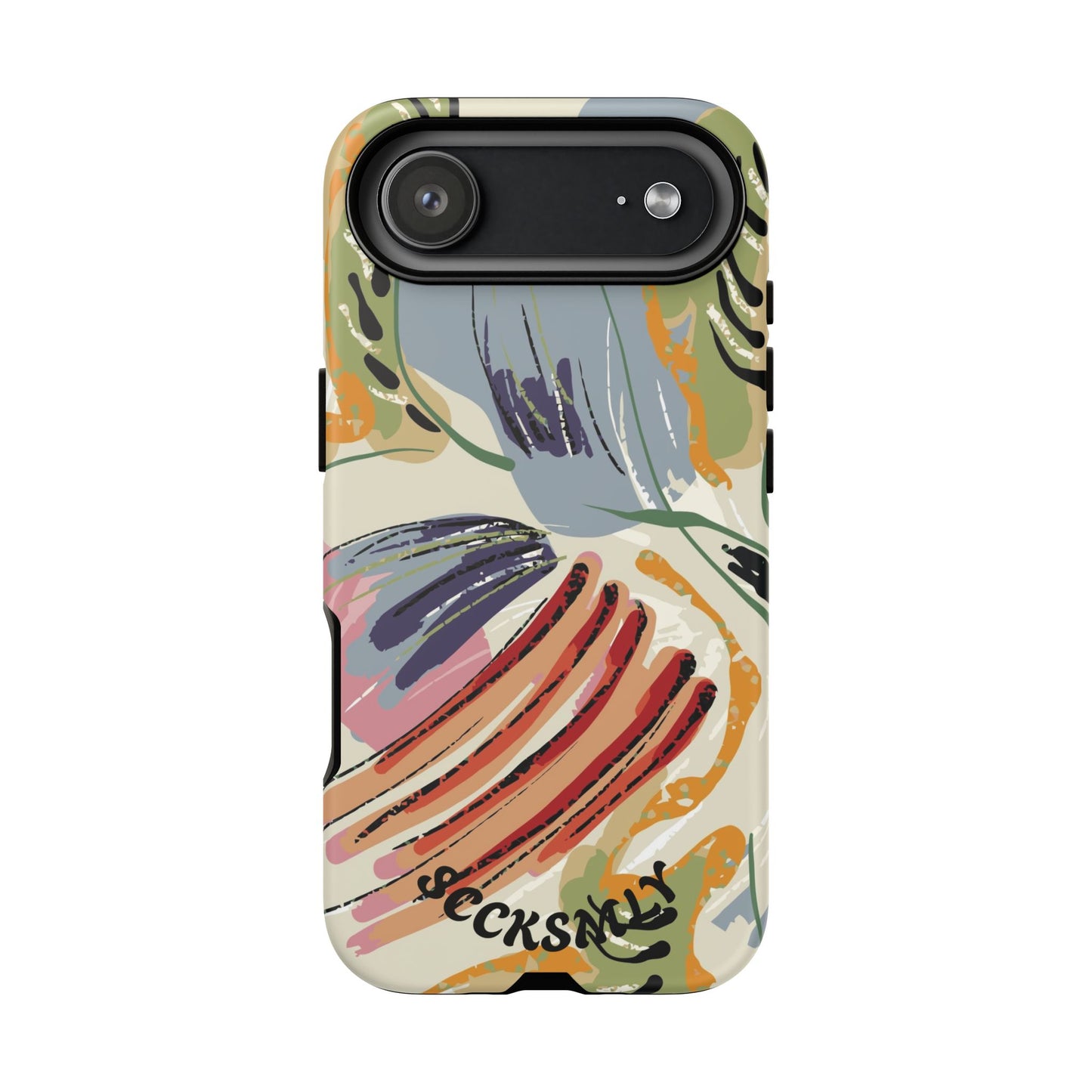 Botanical Strokes Palette Tough Phone Case for Apple