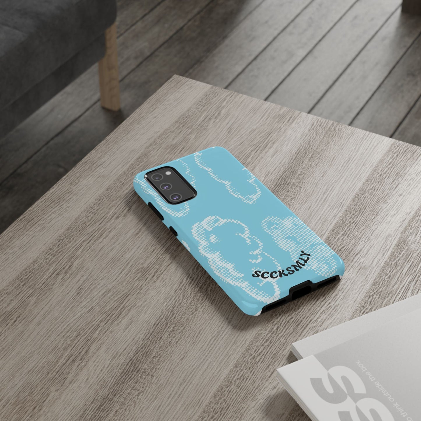 Comic Dot Sky Tough Phone Case for Samsung