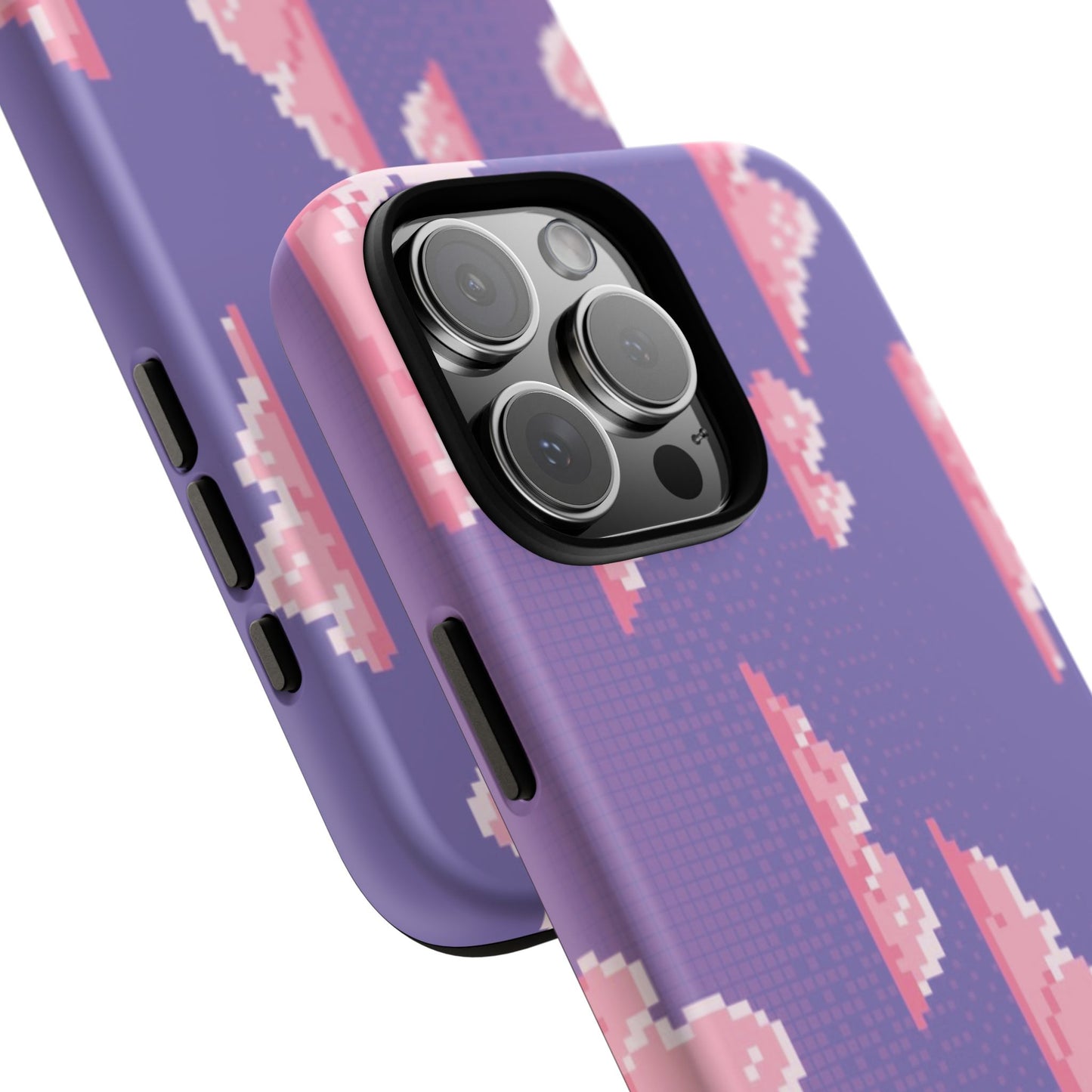 Purple Cotton Candy Sky Tough Phone Case for Apple