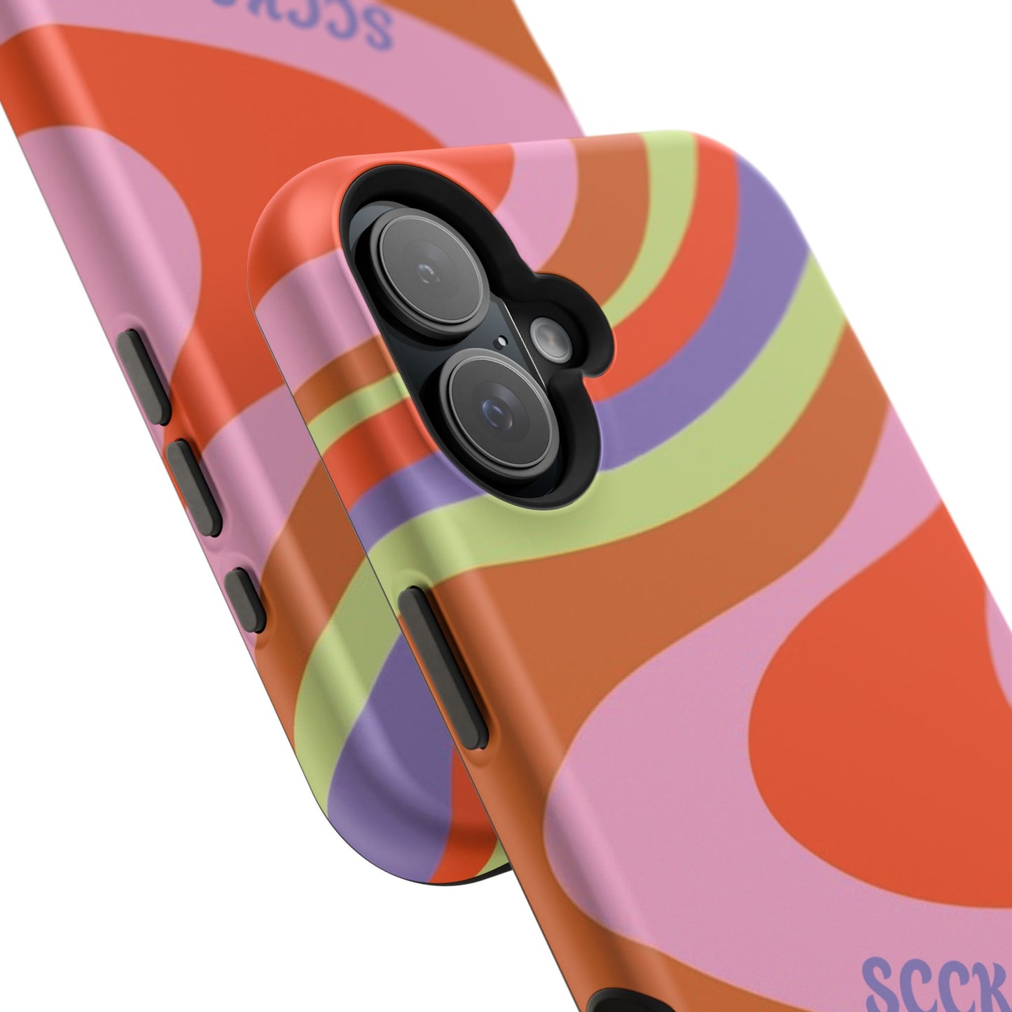 Curvy Swirl Phone Case for "IOS or Apple"