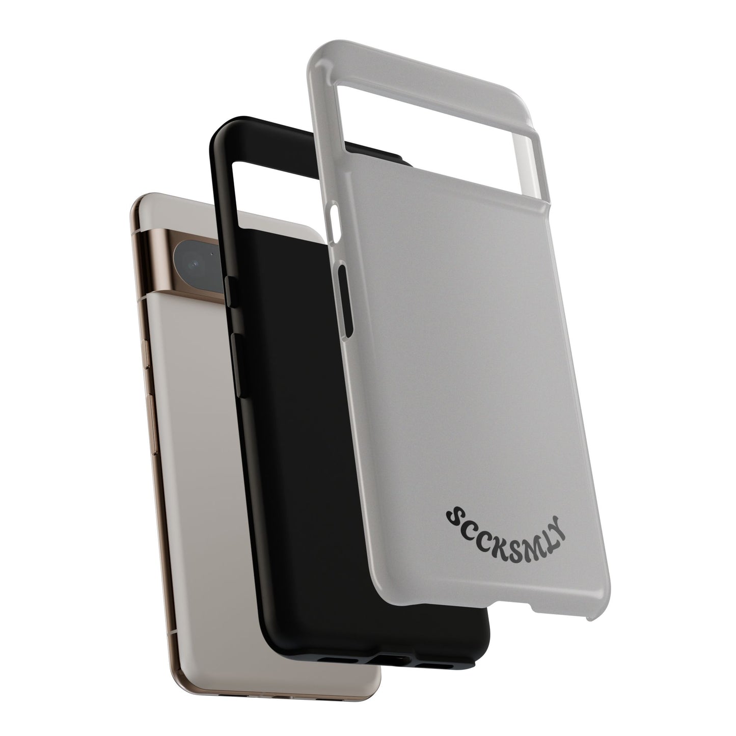 SOLID Asphalt Acid Tough Case for Google Pixel