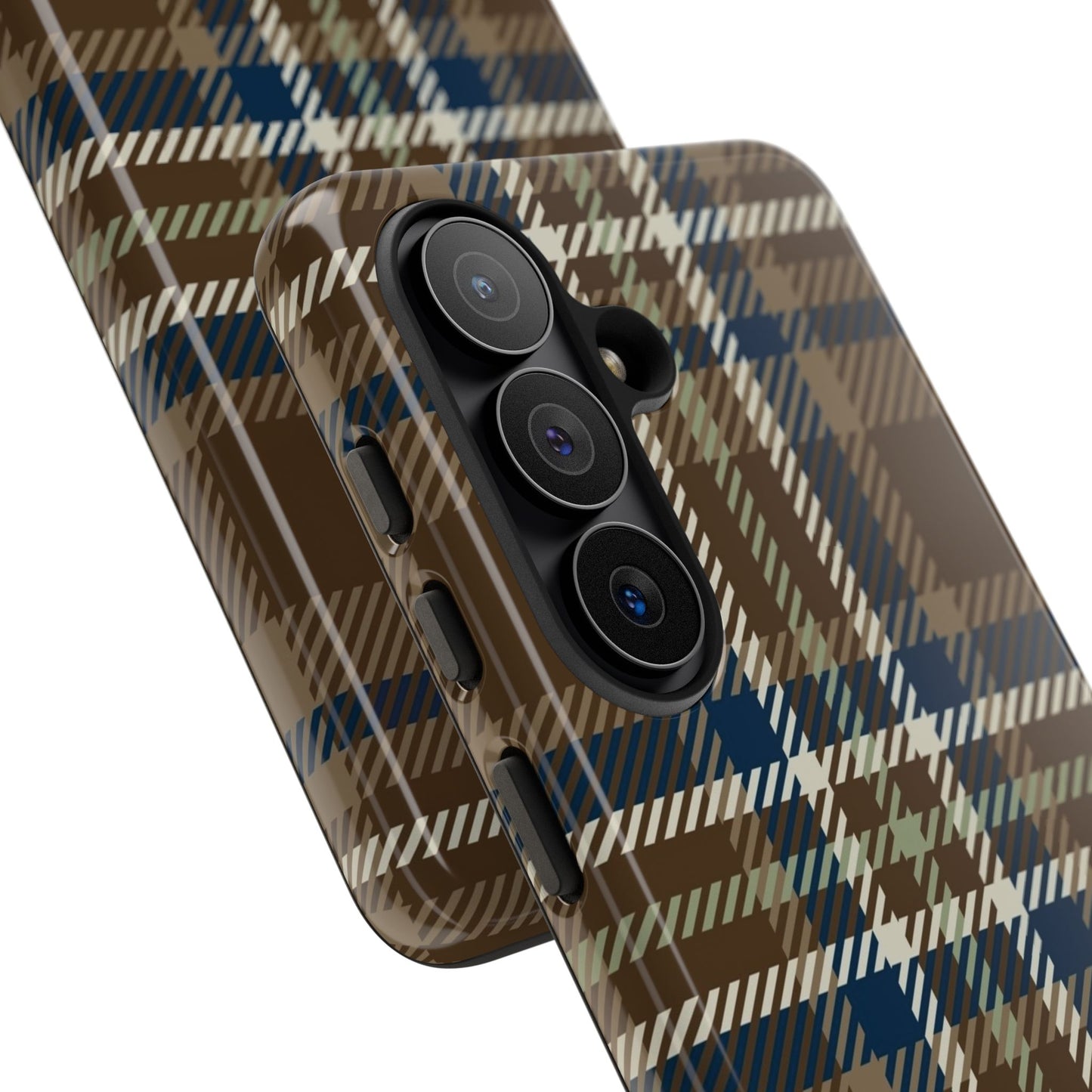 Earth and Sky Plaid Phone Case for Samsung
