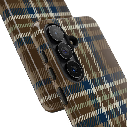 Earth and Sky Plaid Phone Case for Samsung