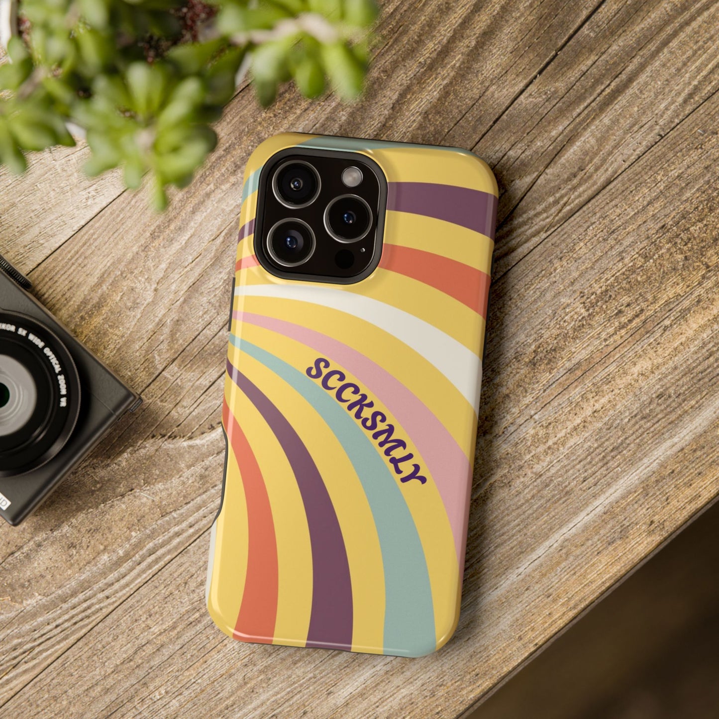 Vintage Groove Phone Case for Apple