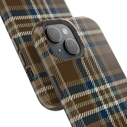 Earth and Sky Plaid Phone Case for Apple