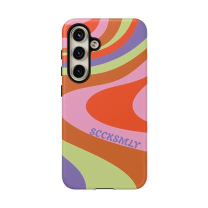 Curvy Swirl Phone Case for Samsung