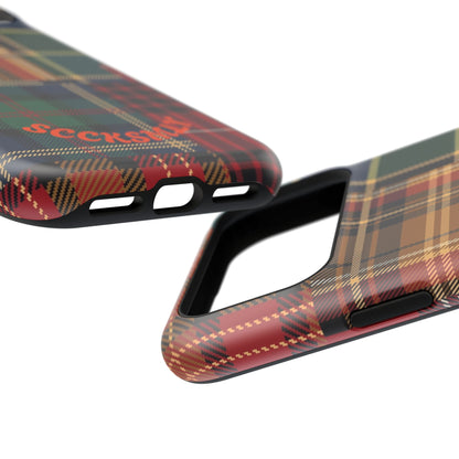 Heritage Hues Patchwork Tough Phone Case for Apple