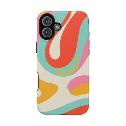 Psychodelic Acid Swirl Phone Case for Apple