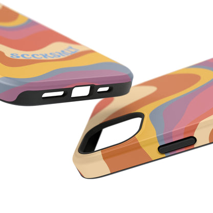Warm Retro Phone Case for Apple
