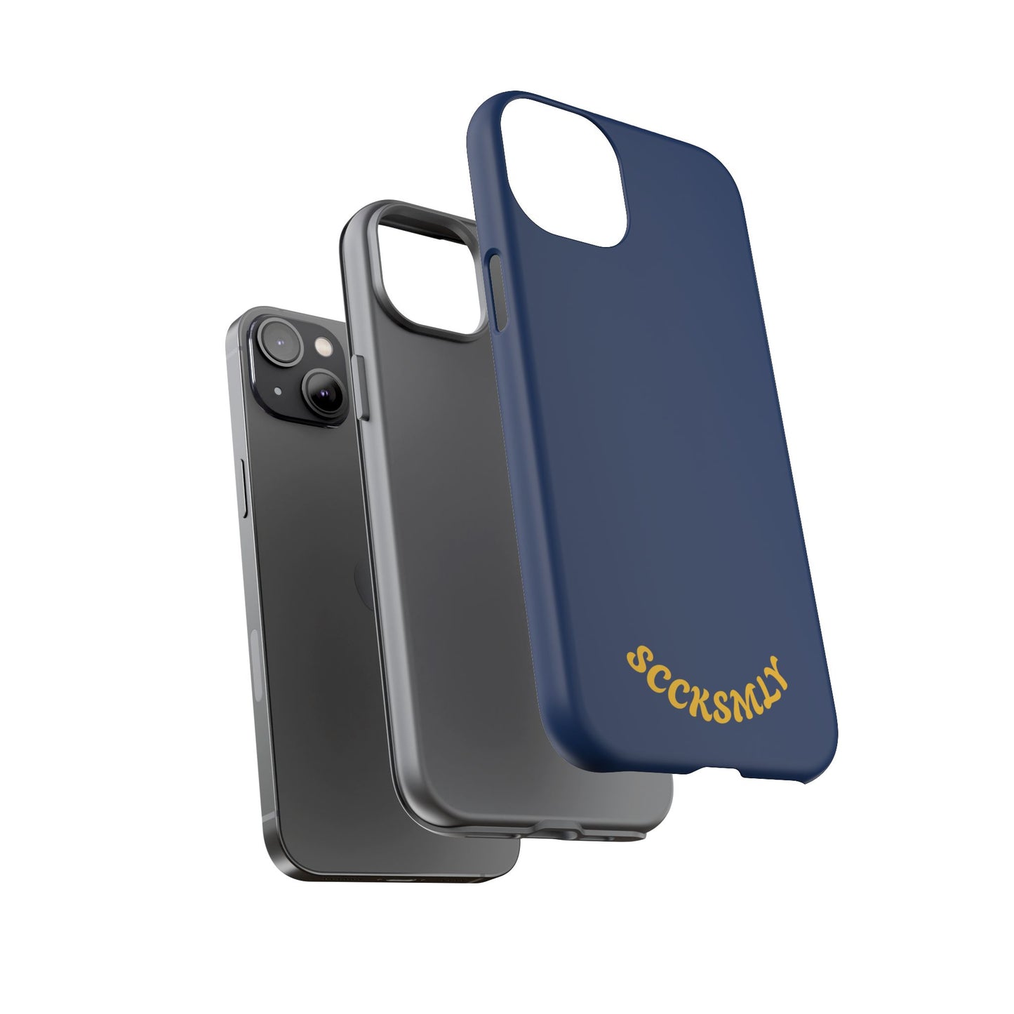 SOLID Cobalt Haze Tough Case for Apple