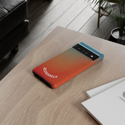 Sunset Nostalgia Tough Phone Case for Google Pixel