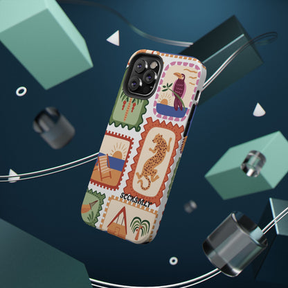 Tropical Print Phone Case for Apple