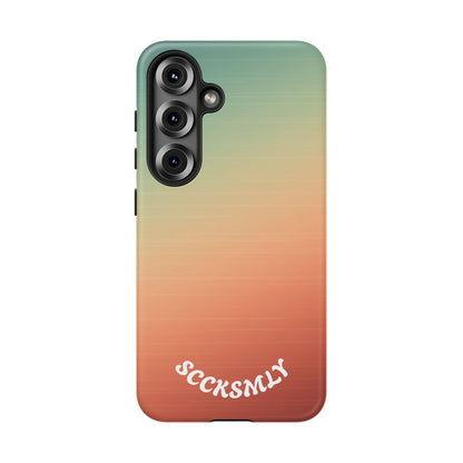 Warm Ombré Tough Phone Case for Samsung