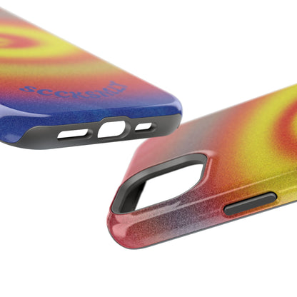 Toxic Spiral Tough Phone Case for Apple