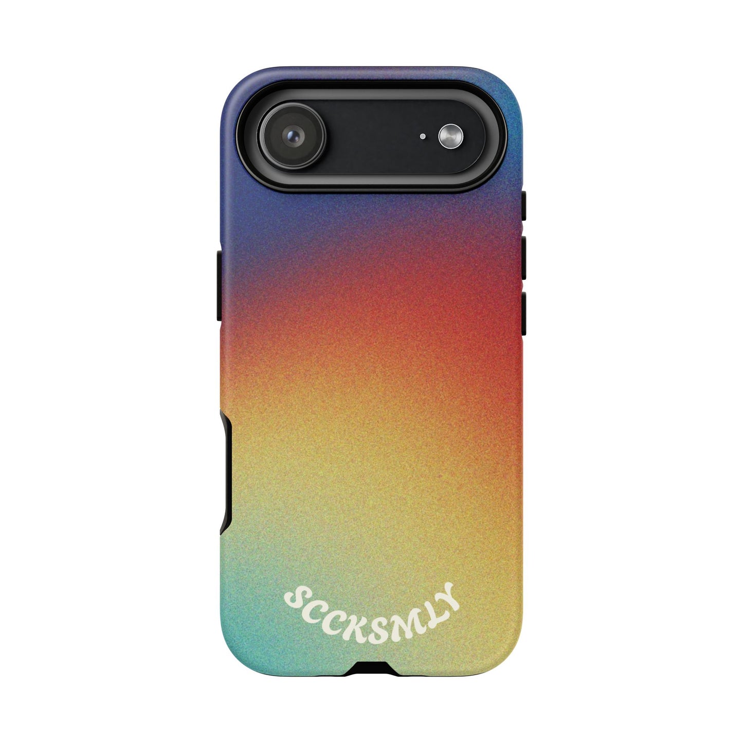 Faded Sunset Aura Tough Phone Case for Apple