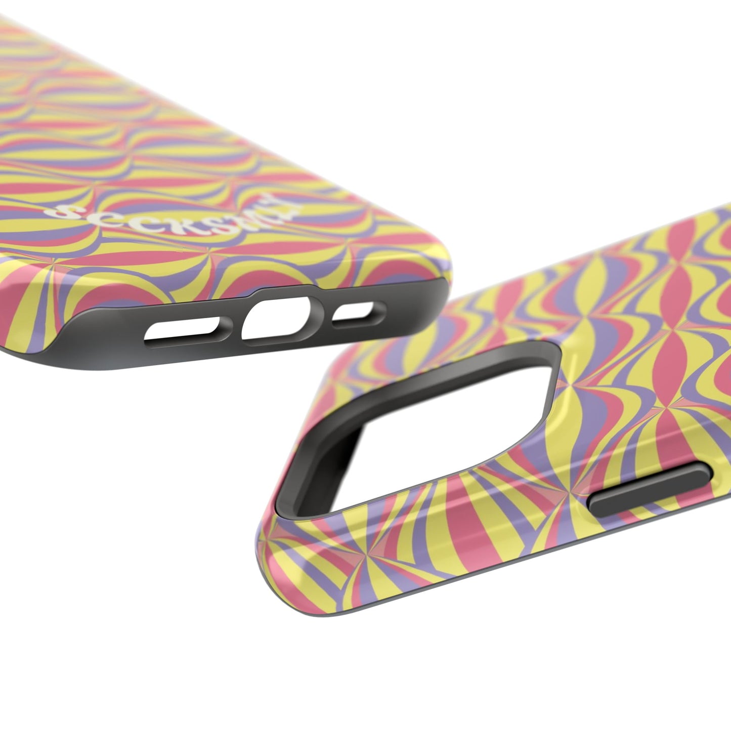 Electric Orbit Tough Phone Case for Apple