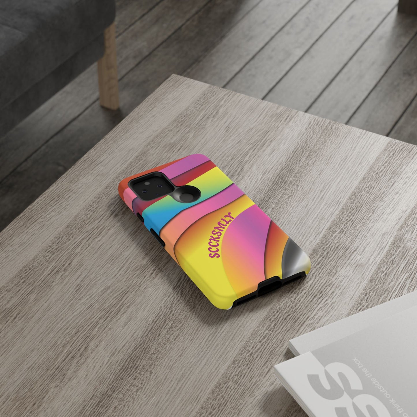 Modern Retro Rainbow Phone Case for Google Pixel