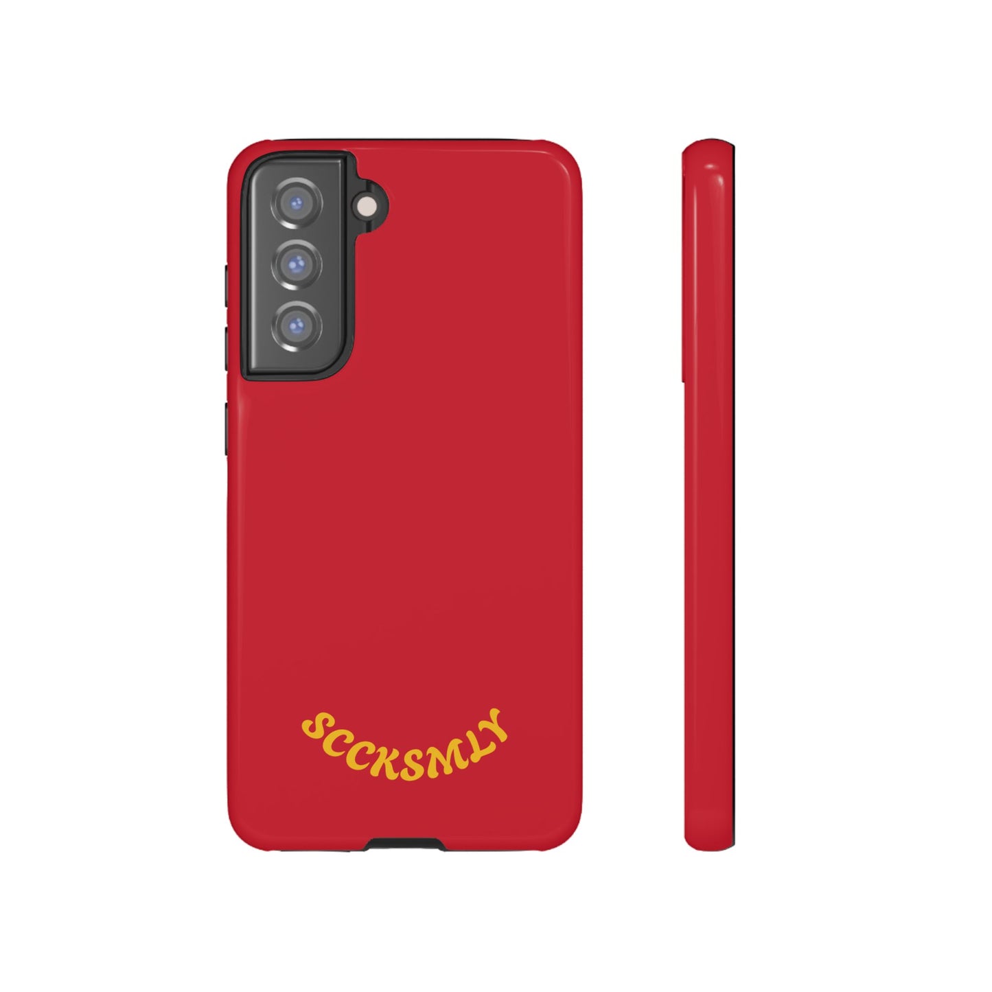 SOLID Calm Cherry Tough Case for Samsung